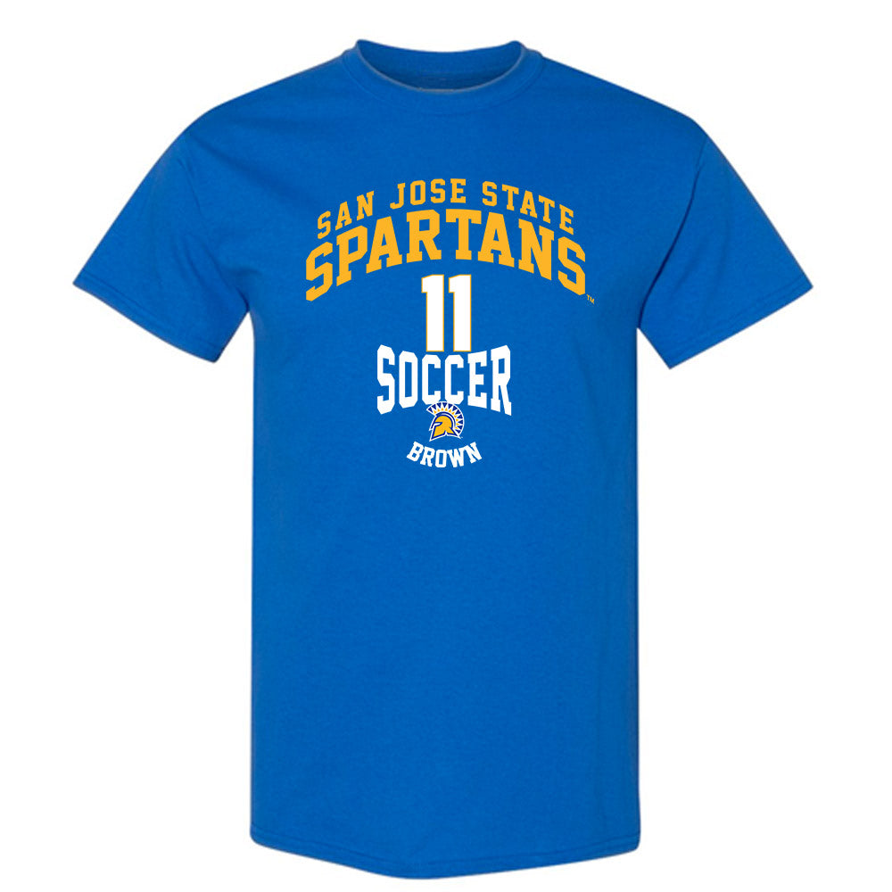 SJSU - NCAA Women's Soccer : Keely Brown - Classic Fashion Shersey T-Shirt-0