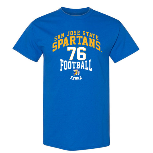 SJSU - NCAA Football : Manuel Serna - Classic Fashion Shersey T-Shirt-0