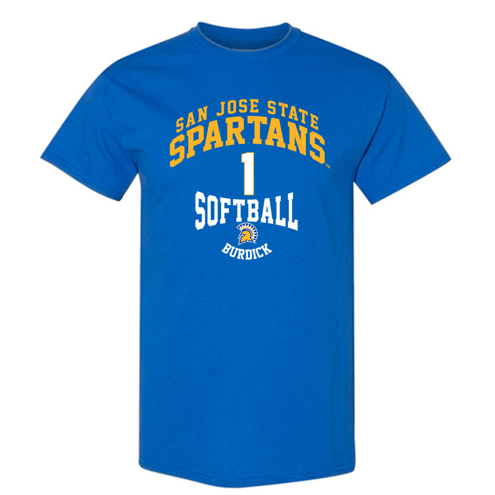 SJSU - NCAA Softball : Sophia Burdick - Classic Fashion Shersey T-Shirt-0