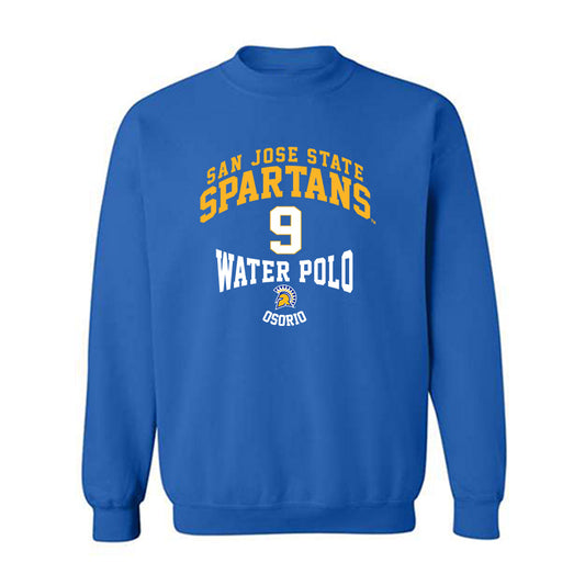 SJSU - NCAA Women's Water Polo : Jennine Osorio - Classic Fashion Shersey Crewneck Sweatshirt-0