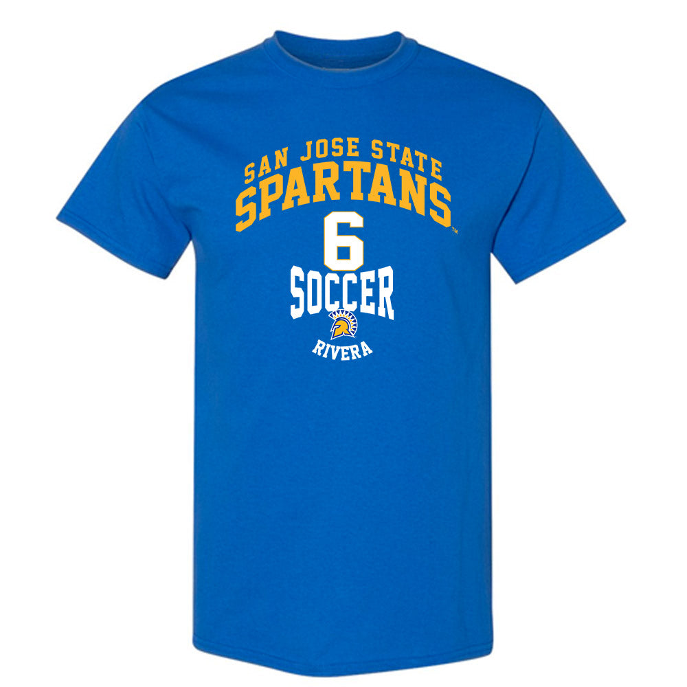 SJSU - NCAA Men's Soccer : Gilberto Rivera - Classic Fashion Shersey T-Shirt-0
