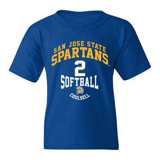 SJSU - NCAA Softball : Norah Coulsell - Classic Fashion Shersey Youth T-Shirt-0