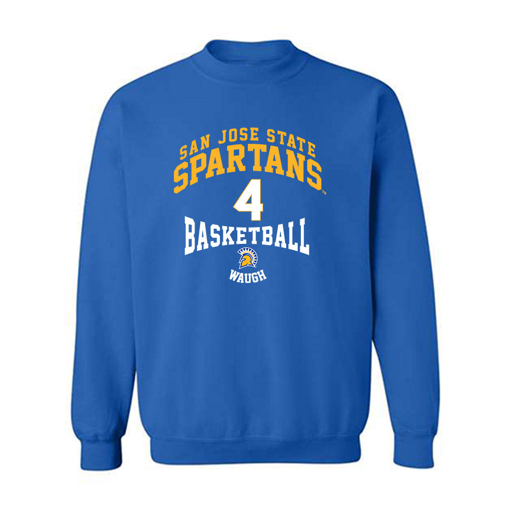 SJSU - NCAA Women's Basketball : Rylei Waugh - Classic Fashion Shersey Crewneck Sweatshirt-0