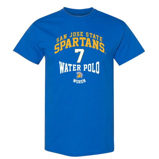 SJSU - NCAA Women's Water Polo : Sarah Woren - Classic Fashion Shersey T-Shirt-0