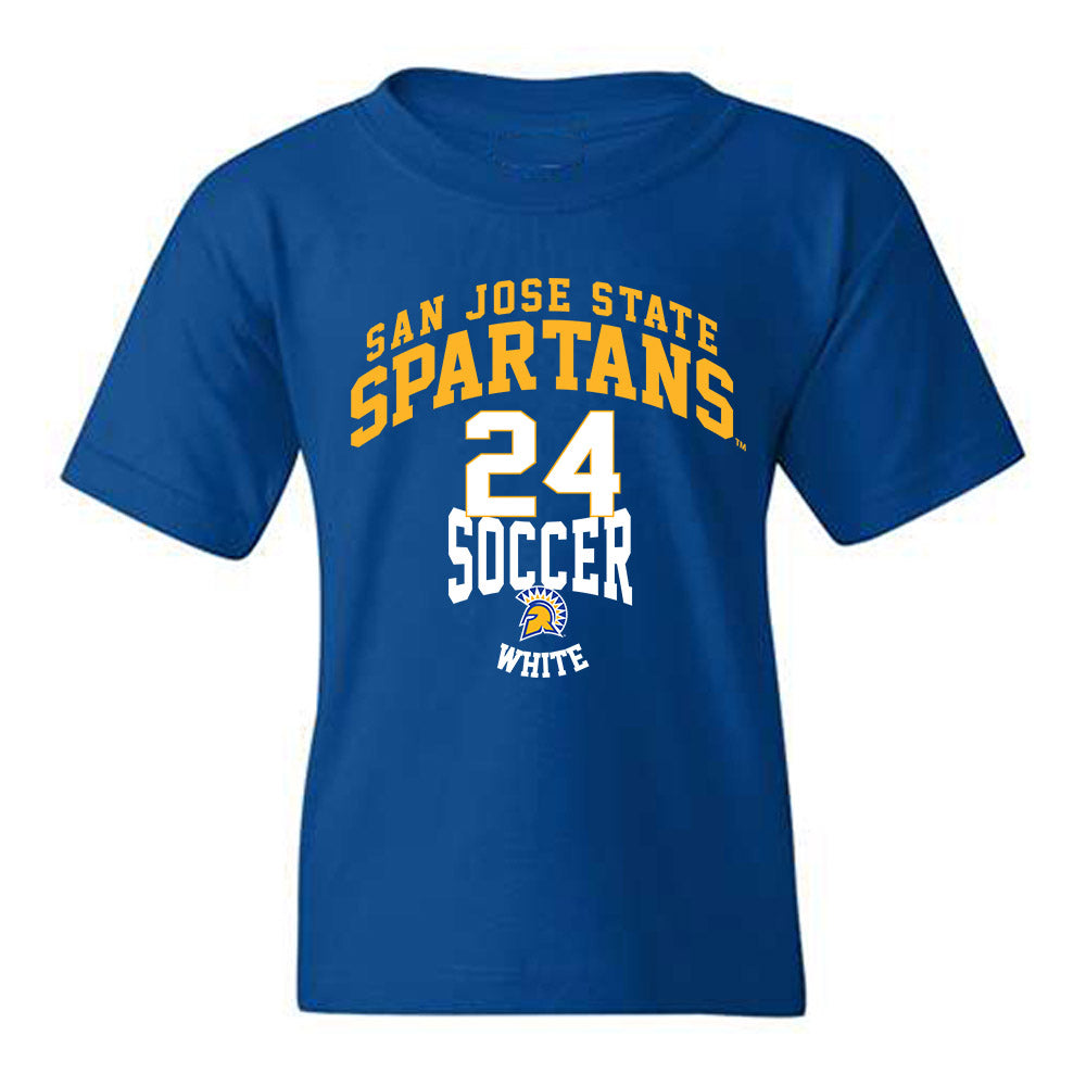 SJSU - NCAA Women's Soccer : Leilani White - Classic Fashion Shersey Youth T-Shirt-0
