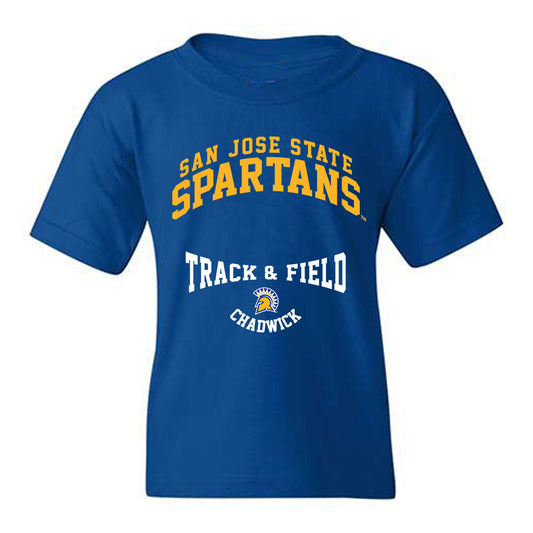 SJSU - NCAA Men's Track & Field : Michael Chadwick - Classic Fashion Shersey Youth T-Shirt-0