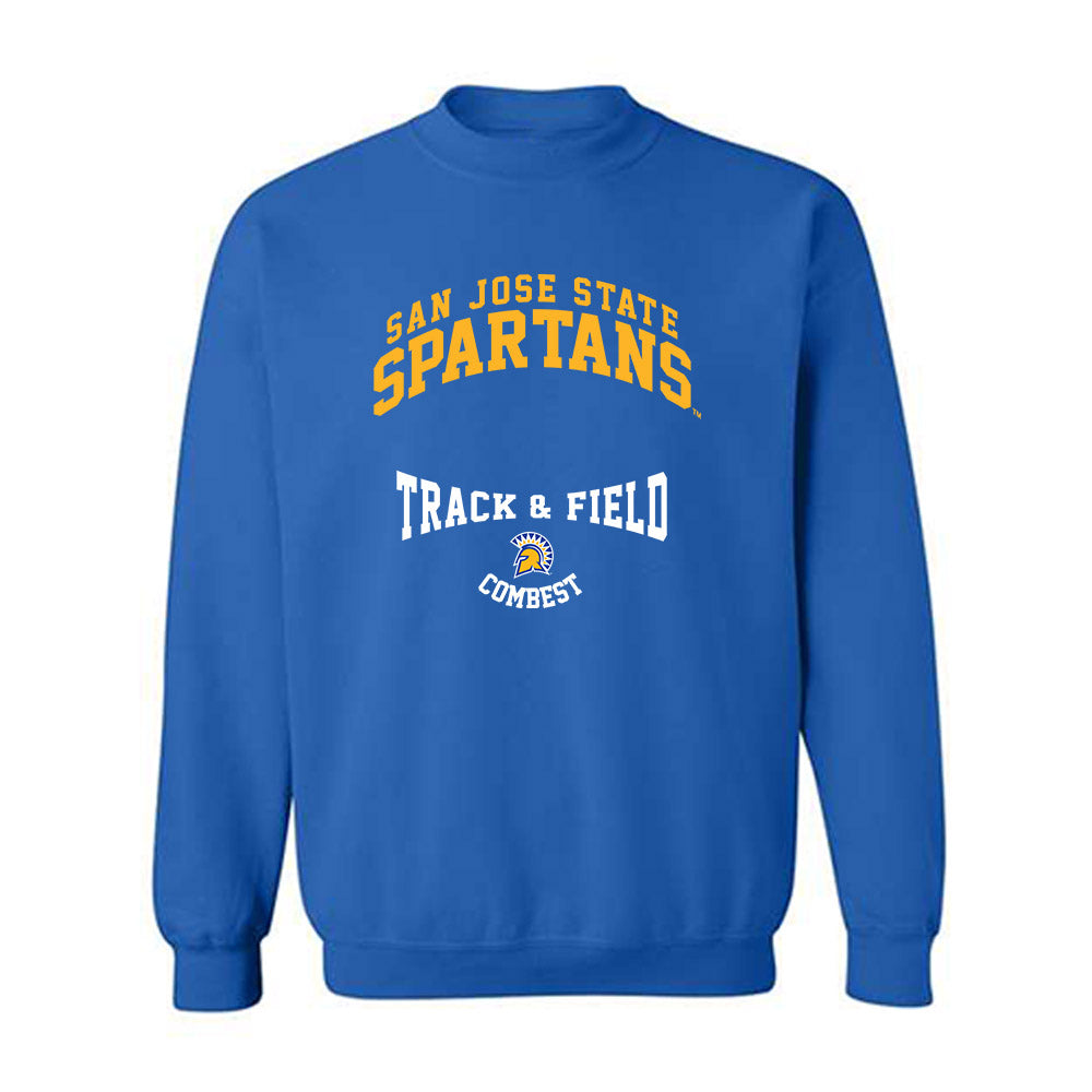 SJSU - NCAA Women's Track & Field : Kaylei Combest - Classic Fashion Shersey Crewneck Sweatshirt-0