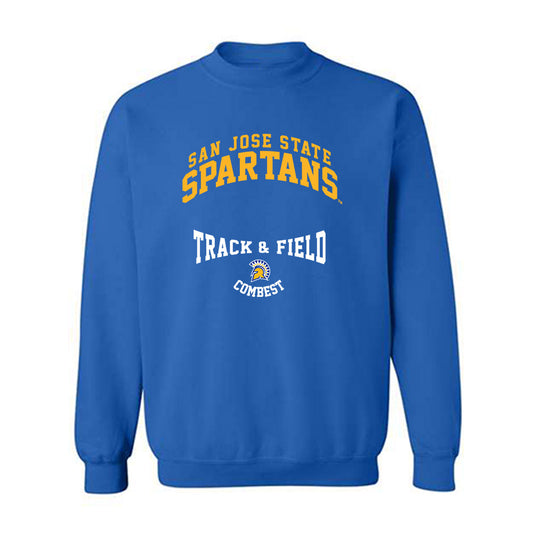 SJSU - NCAA Women's Track & Field : Kaylei Combest - Classic Fashion Shersey Crewneck Sweatshirt-0