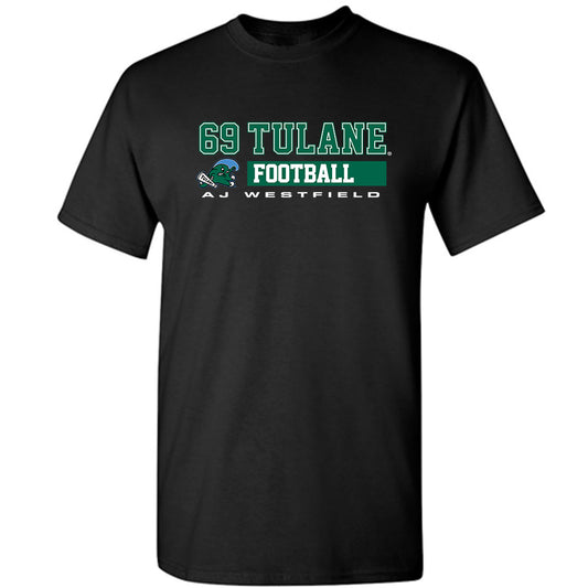 Tulane - NCAA Football : AJ Westfield - Classic Fashion Shersey T-Shirt-0