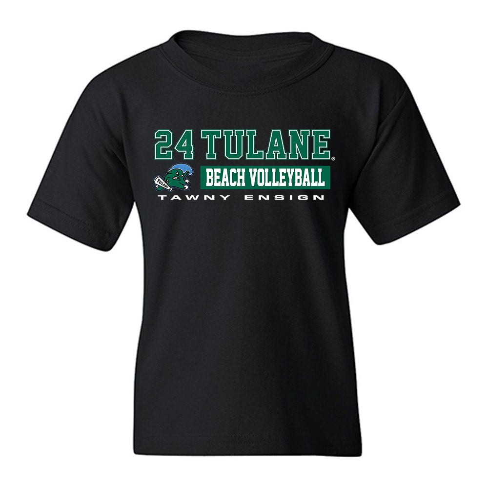 Tulane - NCAA Beach Volleyball : Tawny Ensign - Classic Fashion Shersey Youth T-Shirt-0