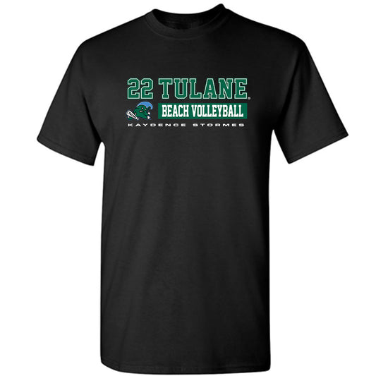 Tulane - NCAA Beach Volleyball : Kaydence Stormes - Classic Fashion Shersey T-Shirt-0