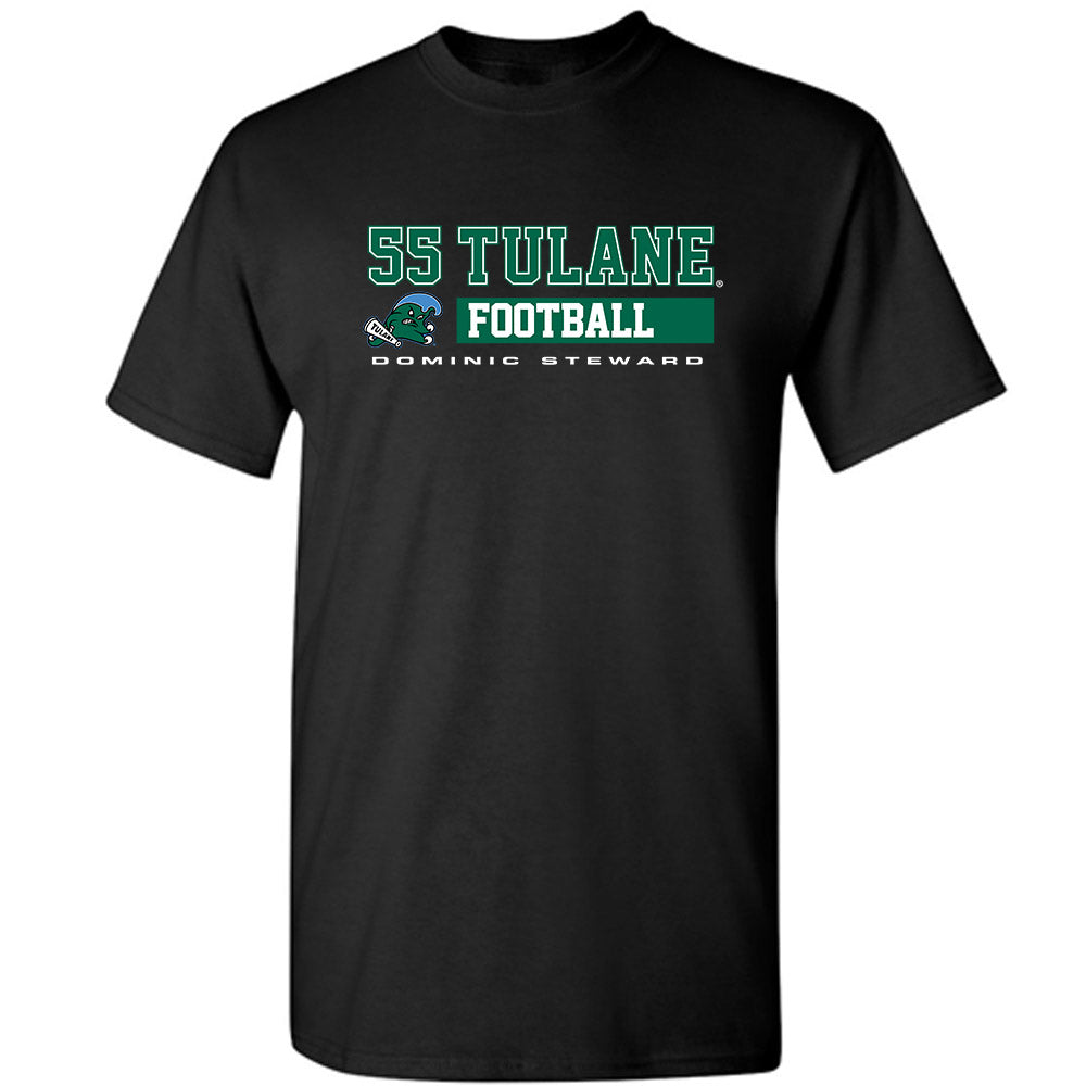 Tulane - NCAA Football : Dominic Steward - Classic Fashion Shersey T-Shirt-0