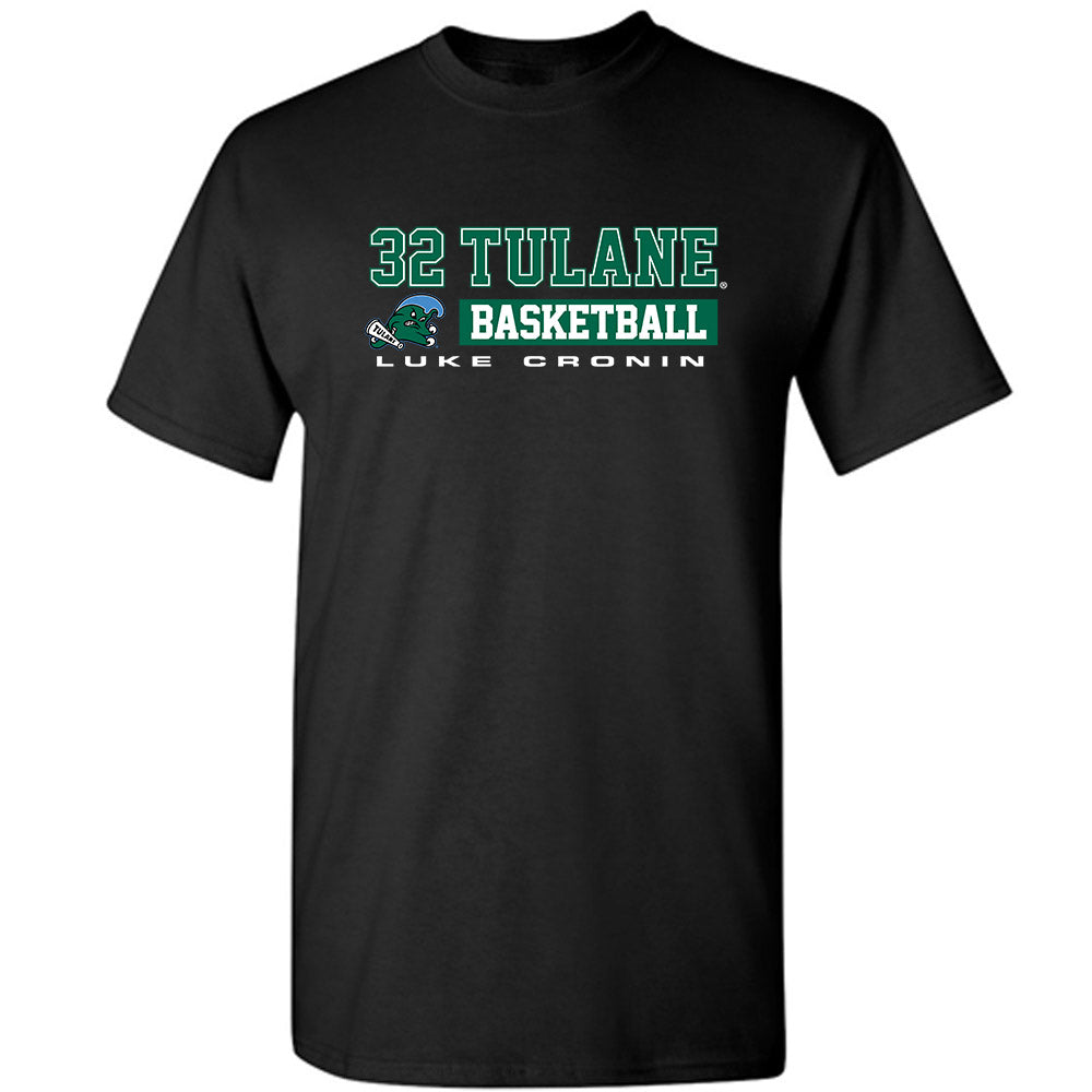 Tulane - NCAA Men's Basketball : Luke Cronin - Classic Fashion Shersey T-Shirt-0
