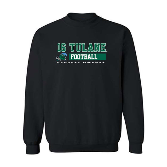 Tulane - NCAA Football : Garrett Mmahat - Classic Fashion Shersey Crewneck Sweatshirt-0