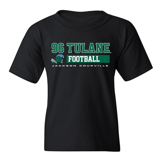 Tulane - NCAA Football : Jackson Courville - Classic Fashion Shersey Youth T-Shirt-0
