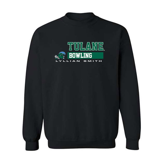 Tulane - NCAA Women's Bowling : Lyllian Smith - Classic Fashion Shersey Crewneck Sweatshirt-0