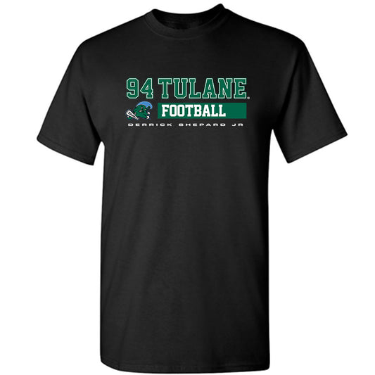Tulane - NCAA Football : Derrick Shepard Jr - Classic Fashion Shersey T-Shirt-0