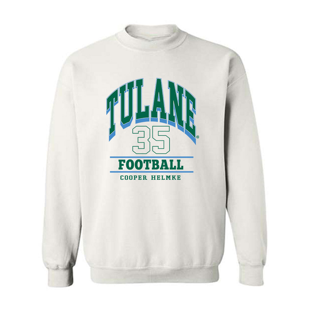 Tulane - NCAA Football : Cooper Helmke - Classic Fashion Shersey Crewneck Sweatshirt-0