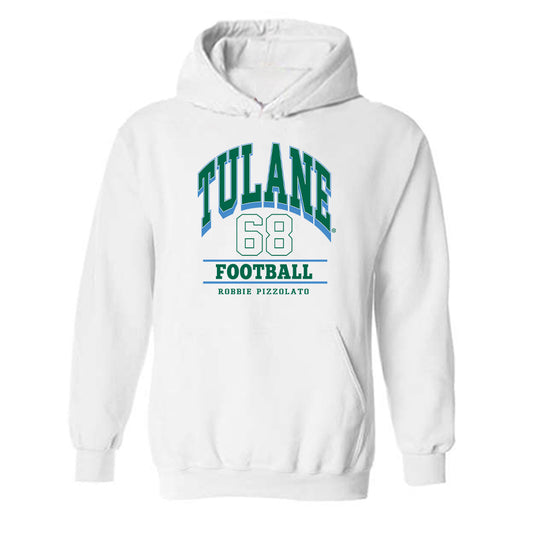 Tulane - NCAA Football : Robbie Pizzolato - Classic Fashion Shersey Hooded Sweatshirt-0