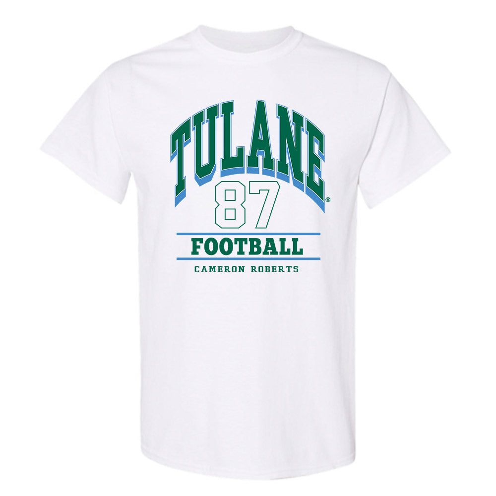 Tulane - NCAA Football : Cameron Roberts - Classic Fashion Shersey T-Shirt-0