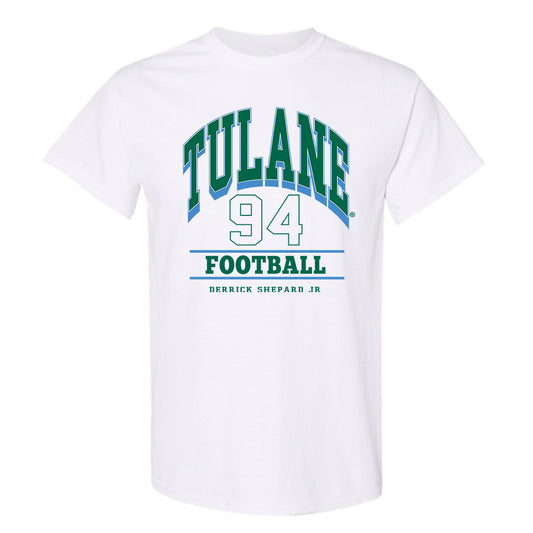 Tulane - NCAA Football : Derrick Shepard Jr - Classic Fashion Shersey T-Shirt-0