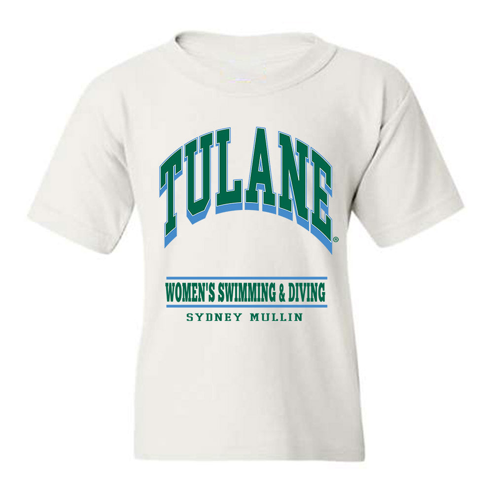 Tulane - NCAA Women's Swimming & Diving : Sydney Mullin - Classic Fashion Shersey Youth T-Shirt