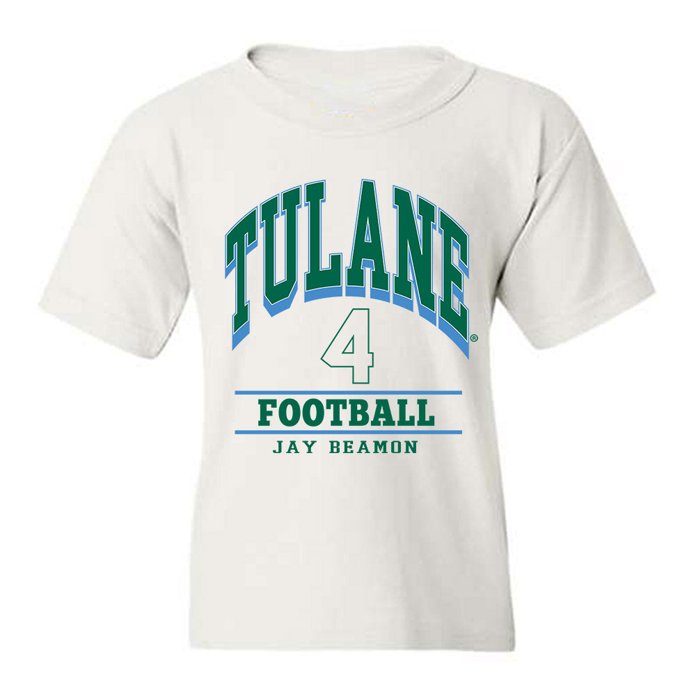 Tulane - NCAA Football : Jay beamon - Classic Fashion Shersey Youth T-Shirt-0