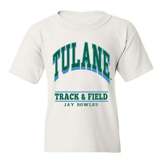 Tulane - NCAA Men's Track & Field : Jay Bowles - Classic Fashion Shersey Youth T-Shirt-0