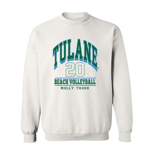  - NCAA Beach Volleyball : Molly Trodd - Classic Fashion Shersey Crewneck Sweatshirt-0