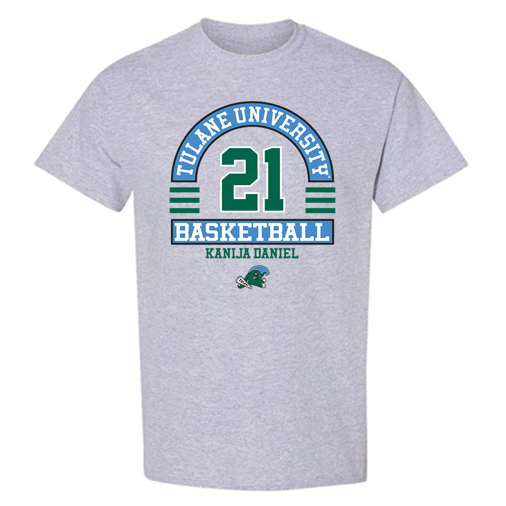 Tulane - NCAA Women's Basketball : Kanija Daniel - Classic Fashion Shersey T-Shirt-0