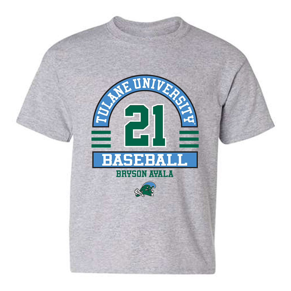 Tulane - NCAA Baseball : Bryson Ayala - Classic Fashion Shersey Youth T-Shirt-0