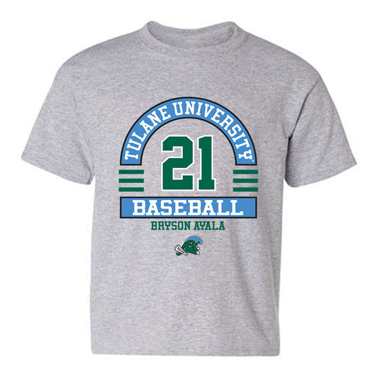 Tulane - NCAA Baseball : Bryson Ayala - Classic Fashion Shersey Youth T-Shirt-0