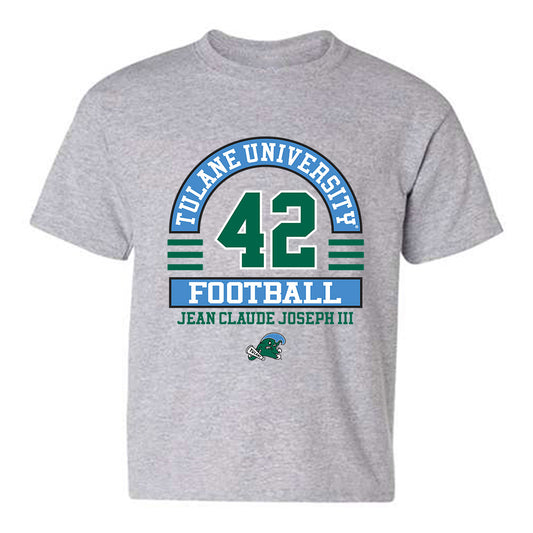 Tulane - NCAA Football : Jean Claude Joseph III - Classic Fashion Shersey Youth T-Shirt-0