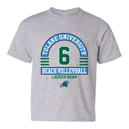 Tulane - NCAA Beach Volleyball : Lauren Mann - Classic Fashion Shersey Youth T-Shirt-0