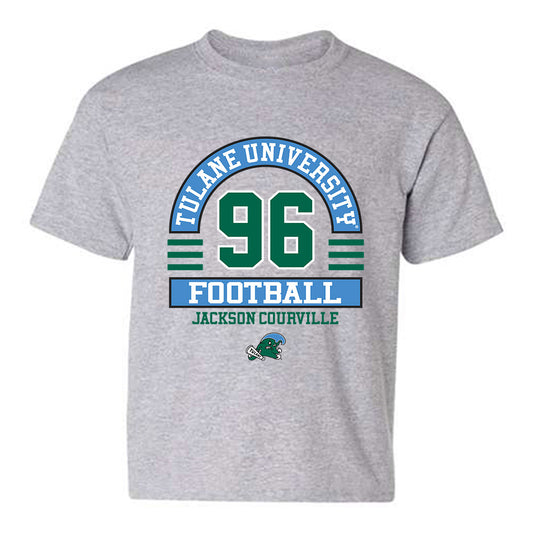 Tulane - NCAA Football : Jackson Courville - Classic Fashion Shersey Youth T-Shirt-0