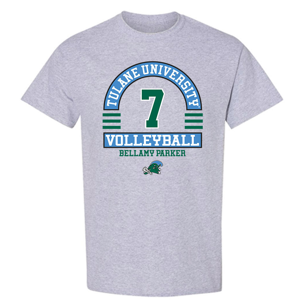 Tulane - NCAA Women's Volleyball : Bellamy Parker - Classic Fashion Shersey T-Shirt-0