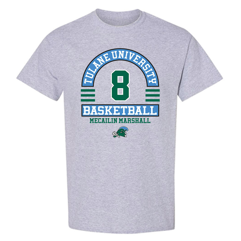 Tulane - NCAA Women's Basketball : Mecailin Marshall - Classic Fashion Shersey T-Shirt-0