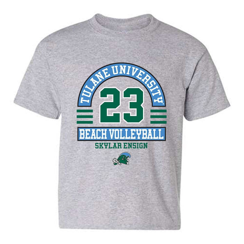 Tulane - NCAA Beach Volleyball : Skylar Ensign - Classic Fashion Shersey Youth T-Shirt-0