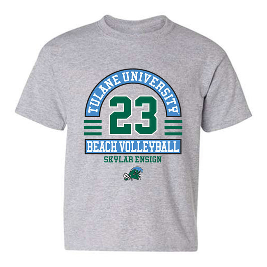 Tulane - NCAA Beach Volleyball : Skylar Ensign - Classic Fashion Shersey Youth T-Shirt-0