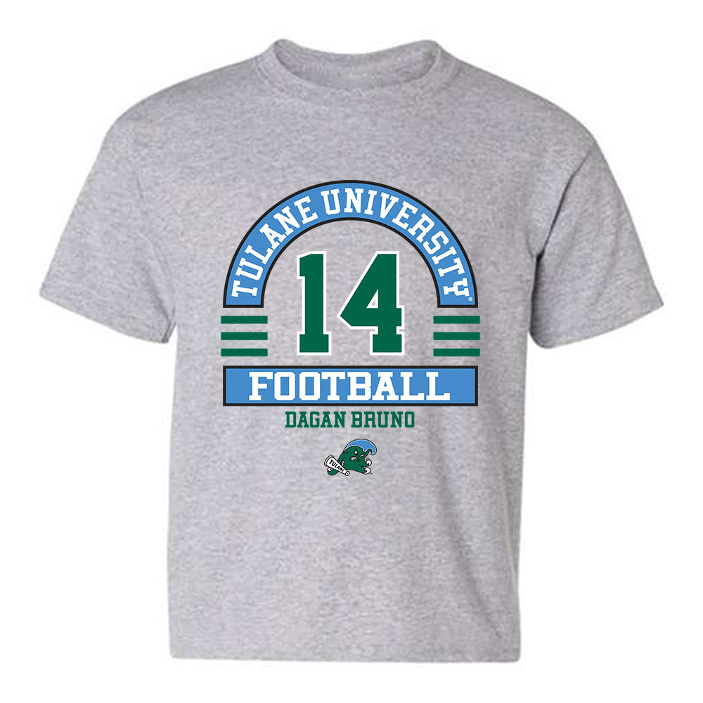 Tulane - NCAA Football : Dagan Bruno - Classic Fashion Shersey Youth T-Shirt-0