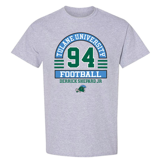 Tulane - NCAA Football : Derrick Shepard Jr - Classic Fashion Shersey T-Shirt-0