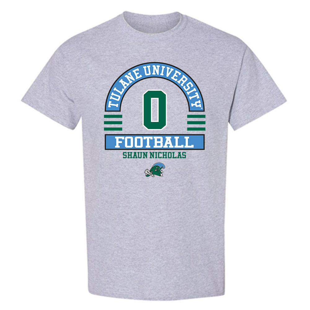 Tulane - NCAA Football : Shaun Nicholas - Classic Fashion Shersey T-Shirt-0