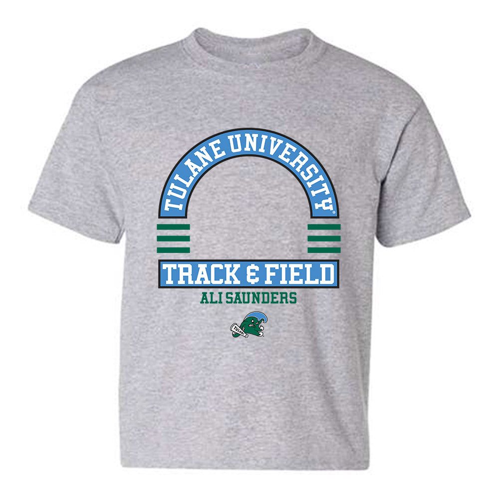  - NCAA Women's Track & Field : Ali Saunders - Classic Fashion Shersey Youth T-Shirt-0