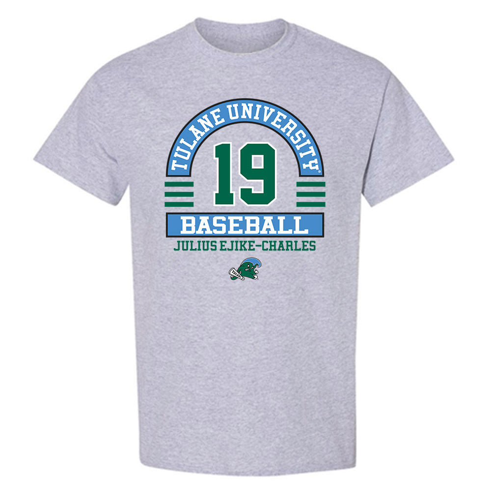 Tulane - NCAA Baseball : Julius Ejike-Charles - Classic Fashion Shersey T-Shirt-0