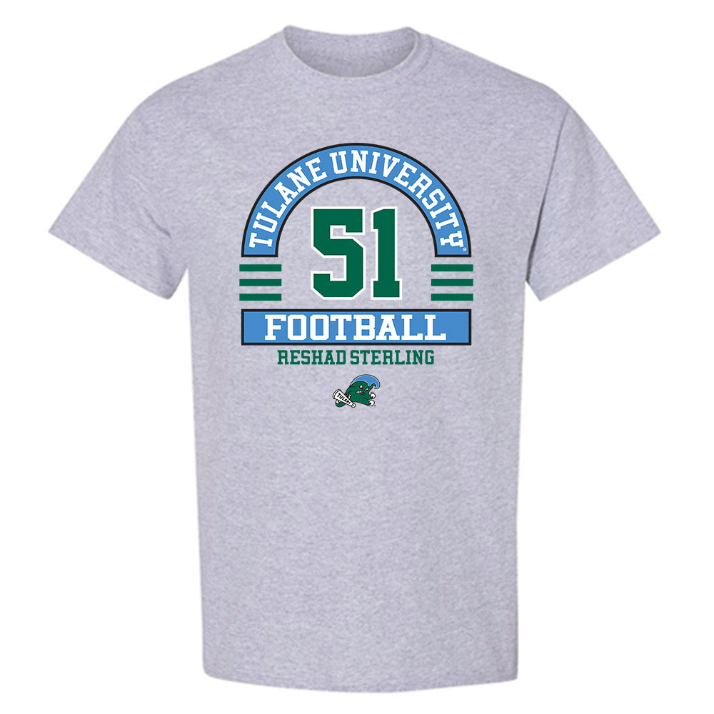 Tulane - NCAA Football : Reshad Sterling - Classic Fashion Shersey T-Shirt-0