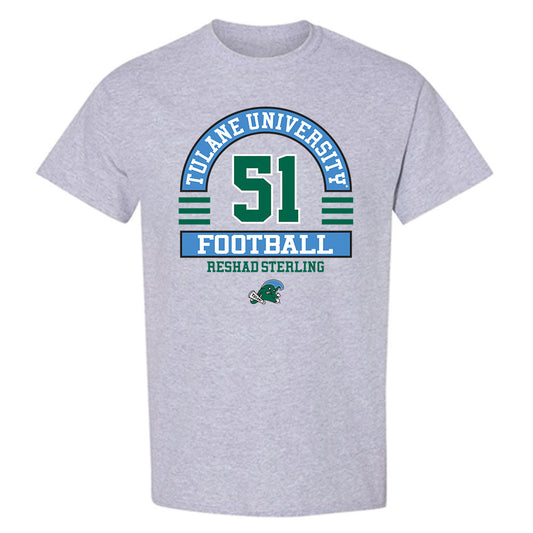 Tulane - NCAA Football : Reshad Sterling - Classic Fashion Shersey T-Shirt-0
