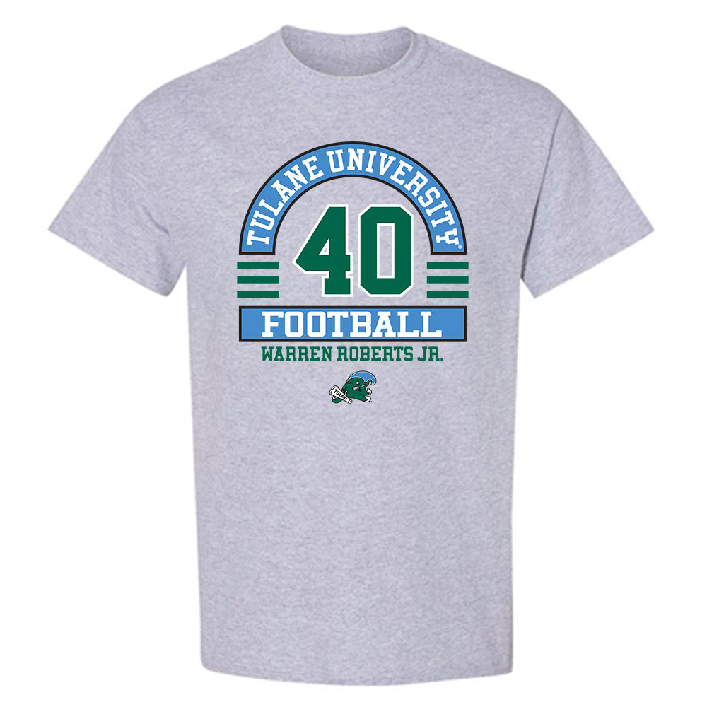 Tulane - NCAA Football : Warren Roberts Jr. - Classic Fashion Shersey T-Shirt-0