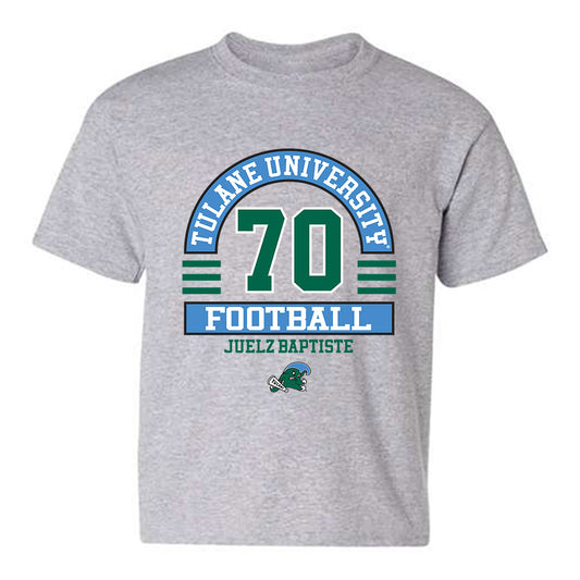 Tulane - NCAA Football : Juelz Baptiste - Classic Fashion Shersey Youth T-Shirt-0