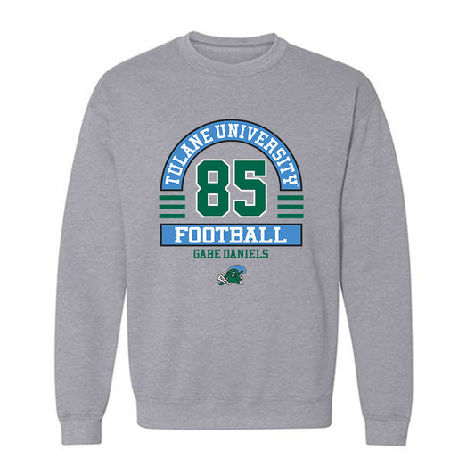 Tulane - NCAA Football : Gabe Daniels - Classic Fashion Shersey Crewneck Sweatshirt-0