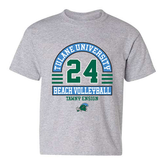 Tulane - NCAA Beach Volleyball : Tawny Ensign - Classic Fashion Shersey Youth T-Shirt-0